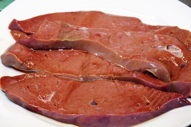 Veal liver
